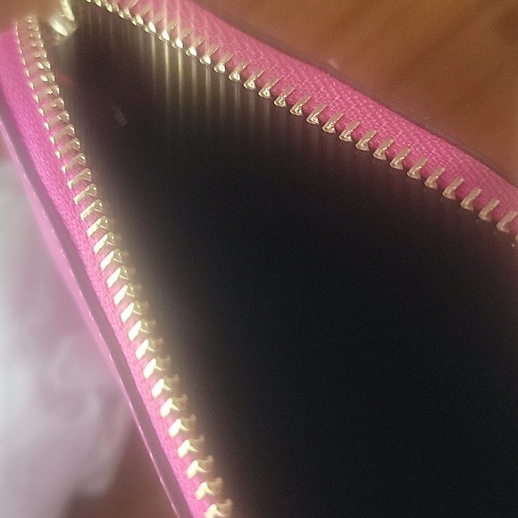 New Kate Spade New York Women's Zip Embossed Logo Pink Belt Bag L/XL $90! - Picture 5 of 9